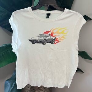 Wild Fable sports car hot wheels baby tee